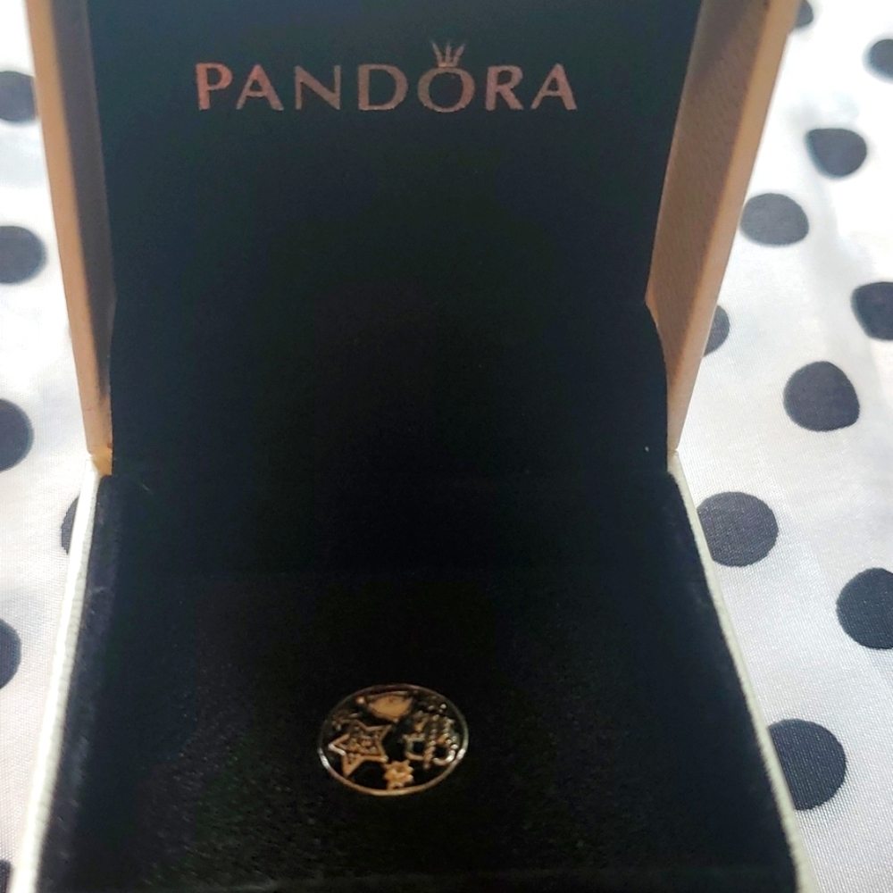 Authentic Pandora Merry Christmas Charm Joy NEW In BOX